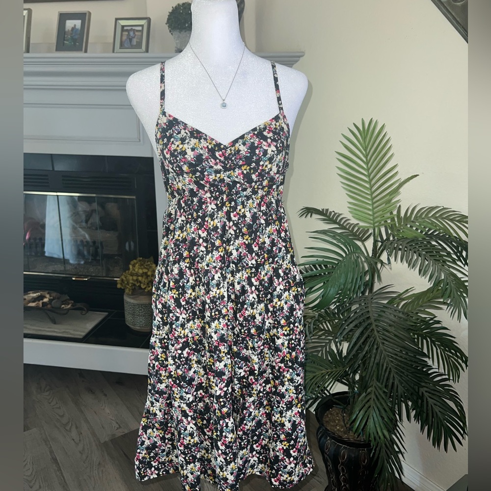 Beautiful H&M Floral Print Dress Small